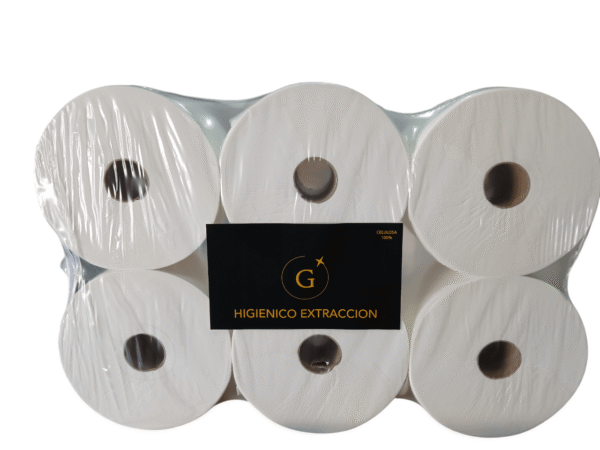 PAPEL HIGIENICO EXTRACCION CENTRAL 760G 11CM 6R