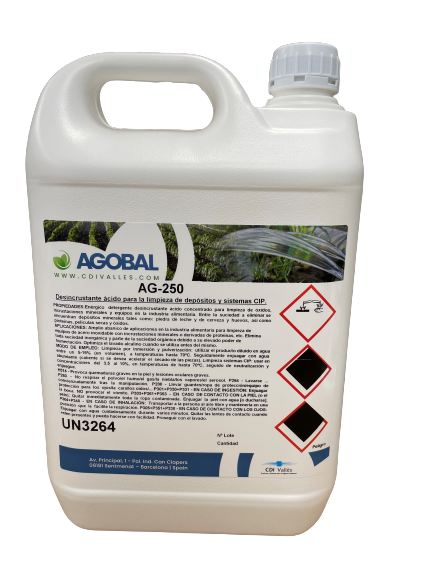AG 250 Desincrustante ácido